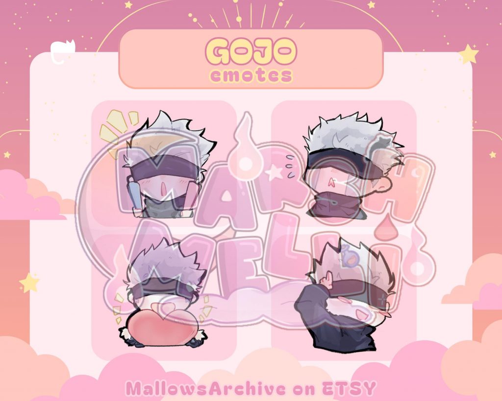Satoru Goju Emotes 4-Pack