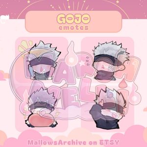 Satoru Goju Emotes 4-Pack